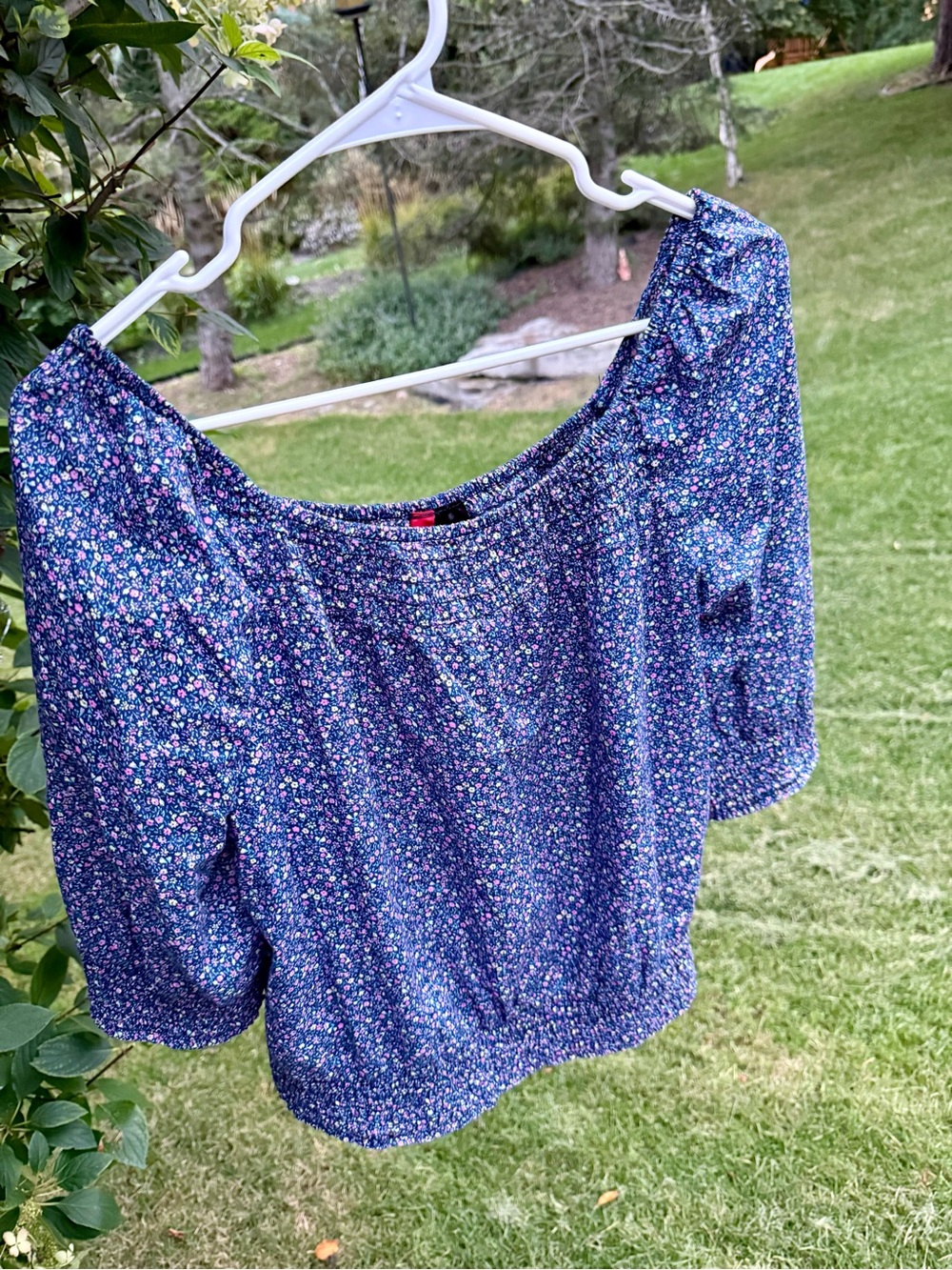 H&M Square Neck Blouse Size 10